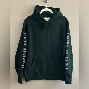 American Eagle Super Soft hunter green hoodie size large
